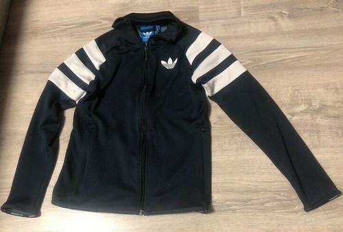 Adidas Originals Mens Jacket Navy Blue 