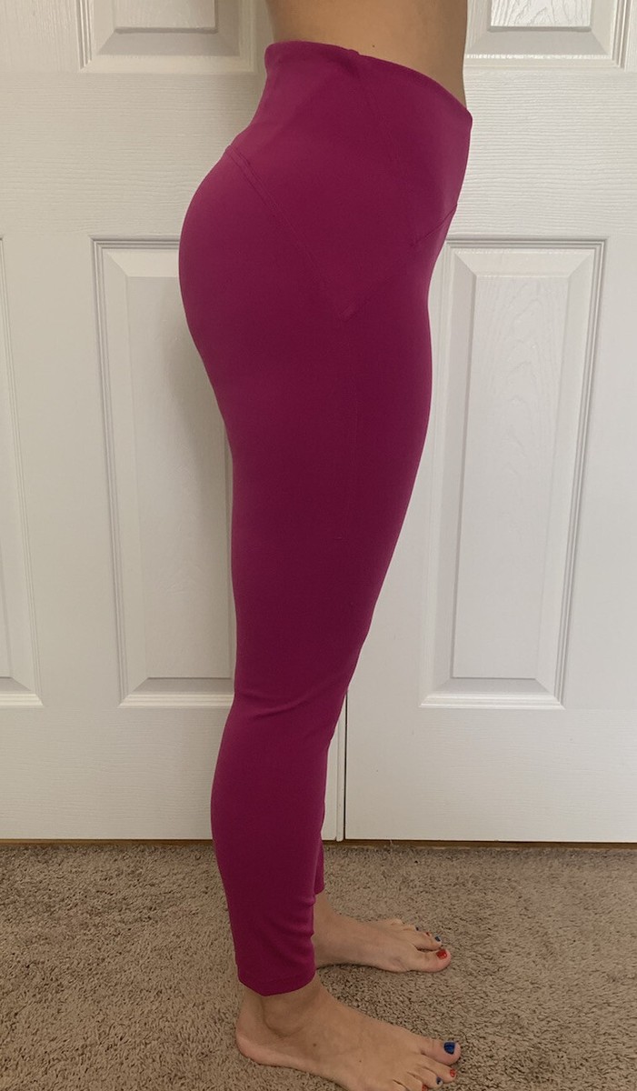 Lululemon Size 14 Instill HR Tight 25 Magenta Purple MGPR SmoothCover™ Pant  Yoga