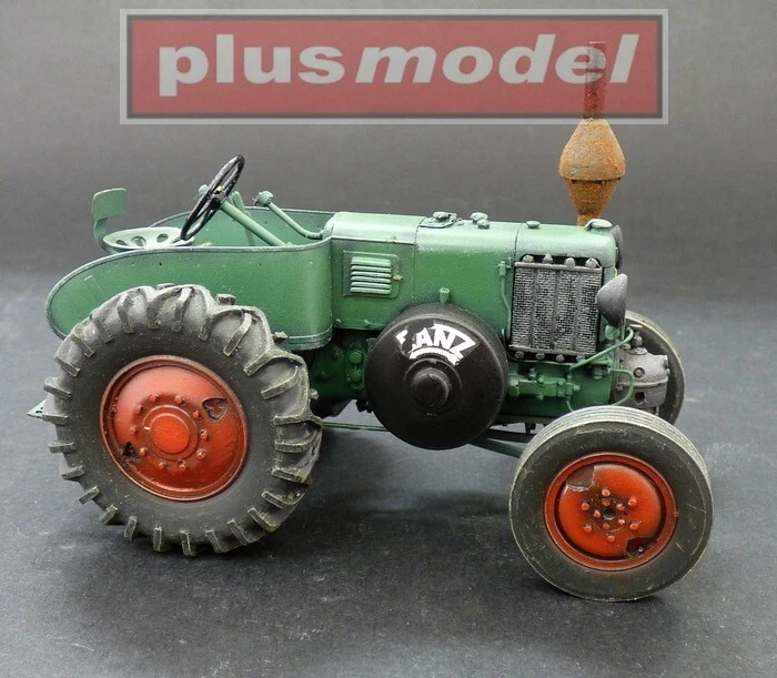 PLUS MODEL 061 - LANZ BULLDOG 35 HP - 1/35 RESIN KIT - Immagine 2 di 4