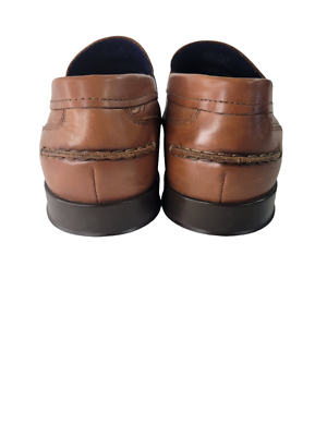 Cole Haan Grand OS Fleming C27582 Men's Brown Leather Slip-On