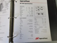 Ingersoll-Rand VR-1044 Telescopic Material Handler Literature