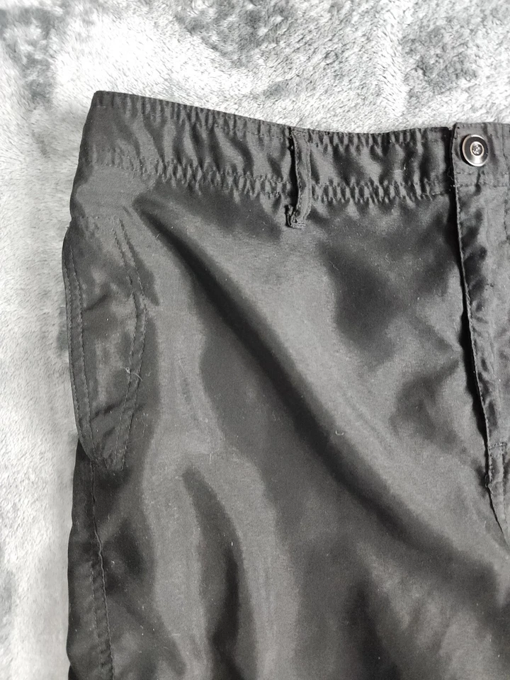 Летние грузовые шорты Ocean Current для мальчиков прямой покрой черные темные стирка размер 16 - Изображение 4 из 4