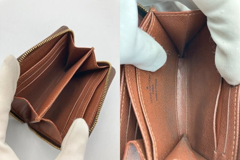 Louis Vuitton LV Zippy Wallet M60067 Zippy Coin Purse Browns