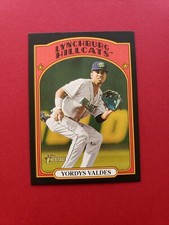 2021 TOPPS HERITAGE MINORS BLACK Border Parallel /50 Yordys Valdes #180