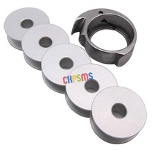 1STÜCK SHUTTLE HAKEN#8603&5 STÜCK KLEINE BOBBINS#8604 PASSFORM FÜR SINGER 29K