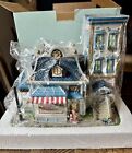 PartyLite Olde World Village Tealight House #6 Toy Shoppe Vintage Old Shop New!