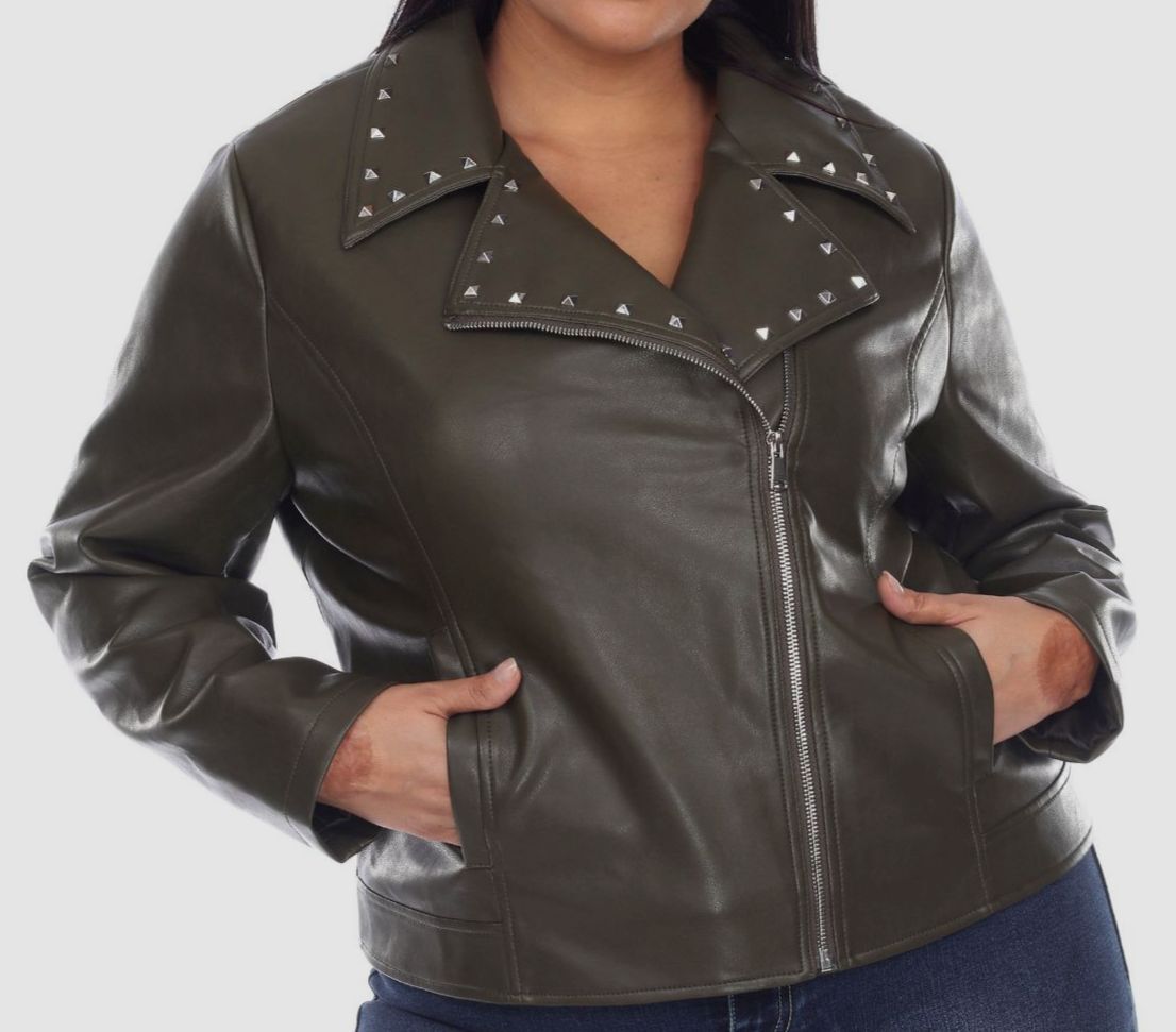 FAUX LEATHER MINIMAL ジャケット　新品未使用タグ付き fake leather outer – BUNNY APARTMENT