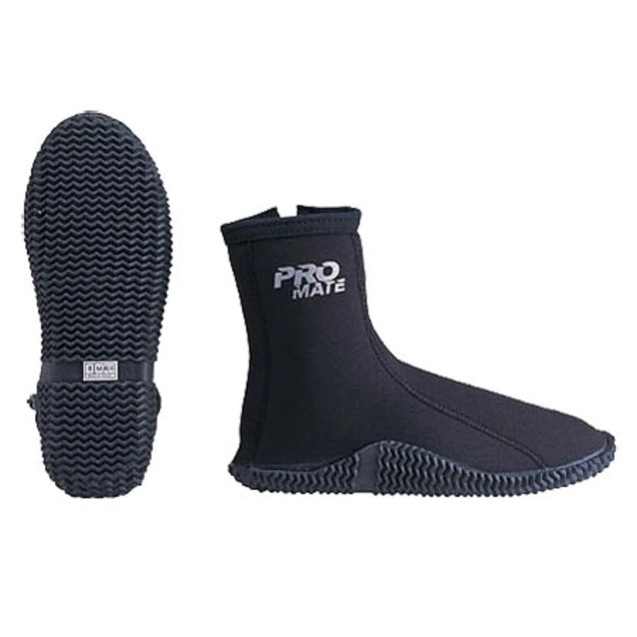 3mm Neoprene Zipper Scuba Dive Booties Snorkeling Fishing Water Sport Boots Shoe