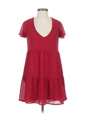 Show Me Your Mumu Women Red Casual Dress XS