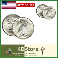 1920s U.S. Silver Peace Dollar Coin Extra Fine Collector's Grade