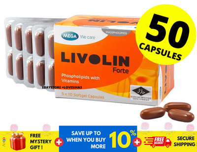 Livolin Forte Liver Cleanse Detox Vitamin Supplement 50'S