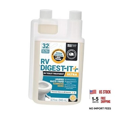 RV Digest-It RV Toilet Treatment, 32 Uses, Super 32 Fl Oz (Pack of 1) Ultra