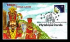 US COVER CHRISTMAS CAROLS FIRST DAY ISSUE DORIS GOLD HAND COLORED WALES