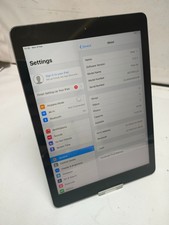 Apple iPad Air A1474 1st Gen Silver Black 16g 9.7" Wi-Fi - Wobbly Port