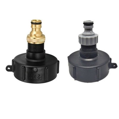 New IBC Adapter 3/4 With Outlet Tap Rainwater Container Tank Drum S60X6