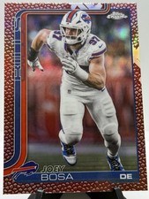NEW 2025 Topps Chrome Joey Bosa Leather Refractor #36 Buffalo Bills Ohio State 