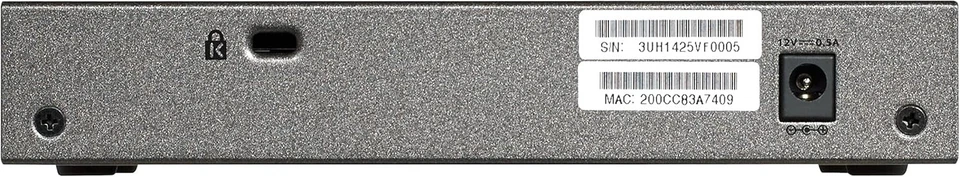 NETGEAR 8-Port Gigabit Ethernet Plus Switch (GS108Ev3) - Desktop, and ProSAFE Li - Image 2 of 3