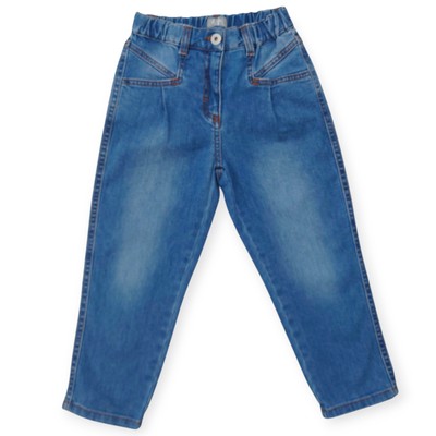 il Gufo Retro Jeans Girls 6A Indigo Blue NWOT Pantalone Trousers 