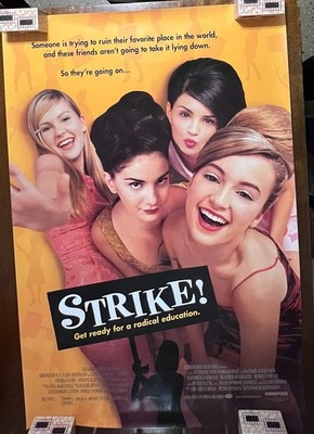 Strike! 1998 Kirsten Dunst Double-Sided Movie Poster 27x40 Rolled