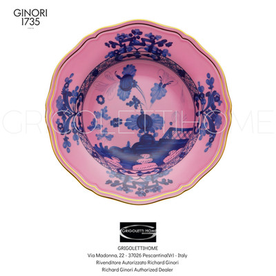 Richard Ginori Oriente Italiano Azalea - Flacher Boden Teller Ø 24 cm