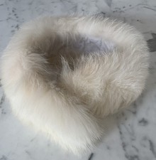 Womens Real Fox Fur Scarf Winter Collar Warm Scarves Wrap Stole w Closure