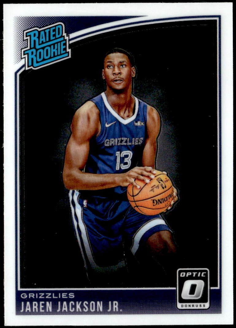 2018-19 Donruss Optic #188 Jaren Jackson Jr. Rated Rookie E1