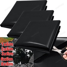 Teichfolie HDPE 2x6m 6x6m 3x6m 4x5m 6x8m 0,5mm schwarz Folie f&uuml;r den Gartenteich