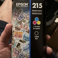 Genuine Epson 215 Black  Color Ink T215 WorkForce WF100