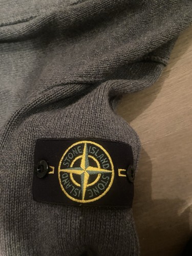 Cardigan / Pullover / Maglione | Vintage Stone Island M Grigio - Foto 3 di 4