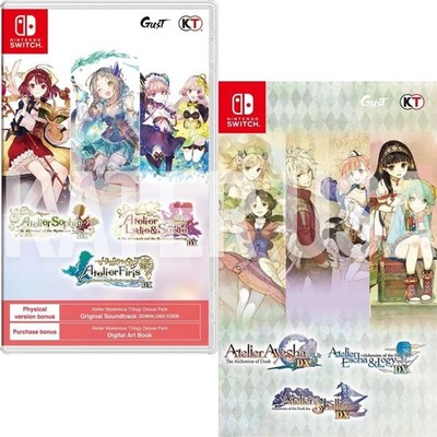Atelier Dusk + Mysterious Trilogy Deluxe Pack (English) Switch New Bundle (RPG)