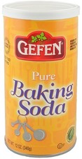 Gefen Pure Baking Soda, 12oz In Resealable Container 12 Ounce Pack of 1