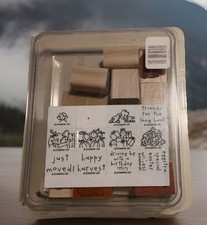 Loads of Love Accessories Stampin' Up retired wood Stamps Presents Sayings
