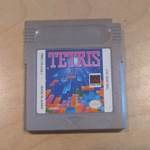 Nintendo Tetris Game Boy 1989 Puzzle Game Link Compatible NTSC-U/C Cartridge