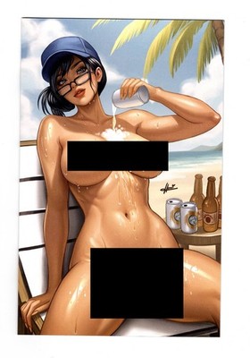 Queens of Dixie #2 Hanna Lam Sun-Kissed & Soaked Naughty 1/50 Variant (NM)