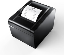 POS Printer, 80Mm USB Thermal Receipt Printer, Restaurant Kitchen Printer with A