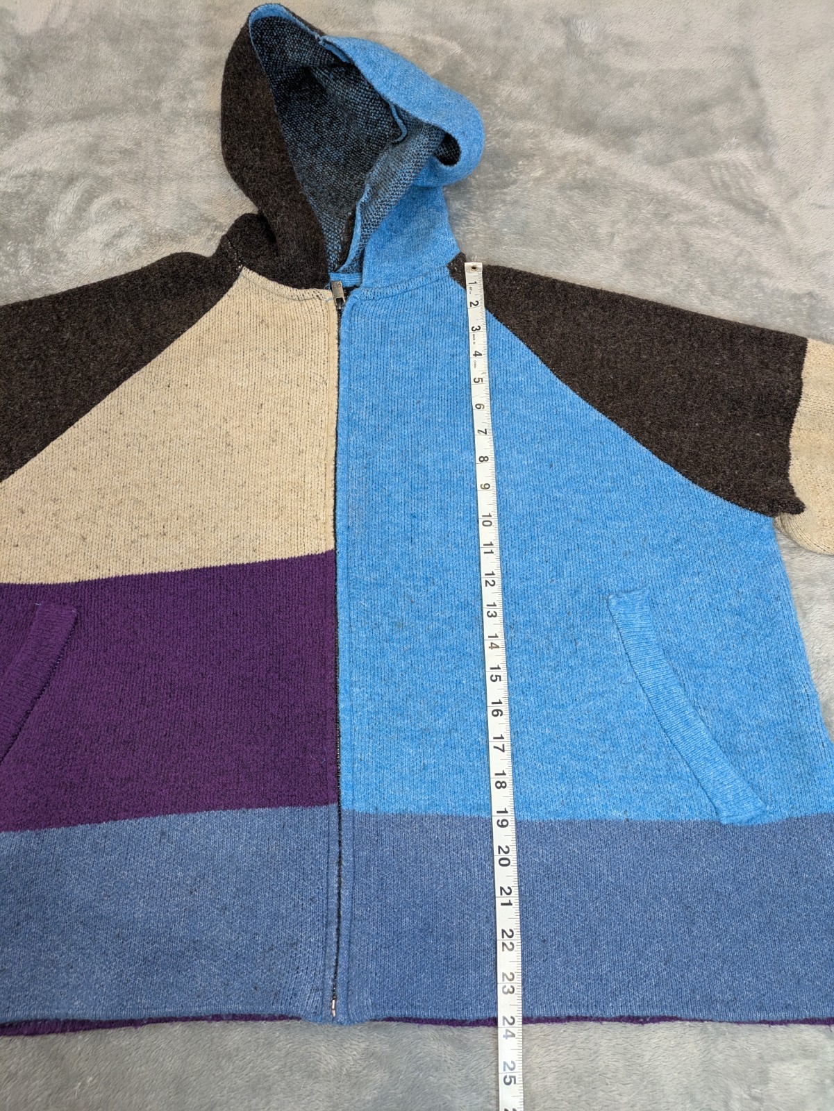 Women's Parfois  Multi Colored Patchwork Print Ca… - image 5