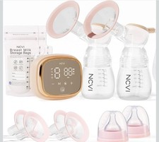  MSRP 89.99 NCVI Double Electric Breast Pump   4400mAh Battery, Night Light