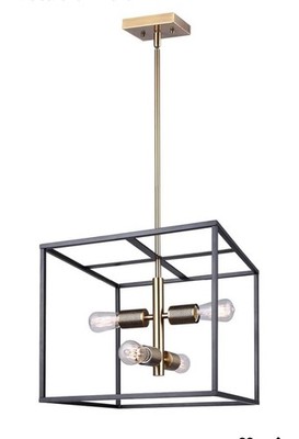 Lighting Fixtures Zelda, Spec. ICH2012B04BKG15, MBK + GD Color