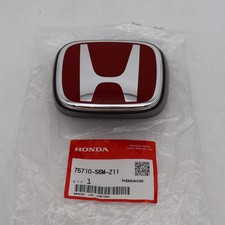 Honda Authentic Front Red H Emblem Integra 05-06 Dc5 Acura Rsx