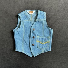 1970s Vintage Levi  s Toddler Denim Vest