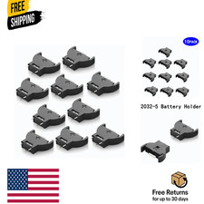CR2032 Battery Holder, Coin Cell Button Socket Holder Case, CR2032 Coin Cell