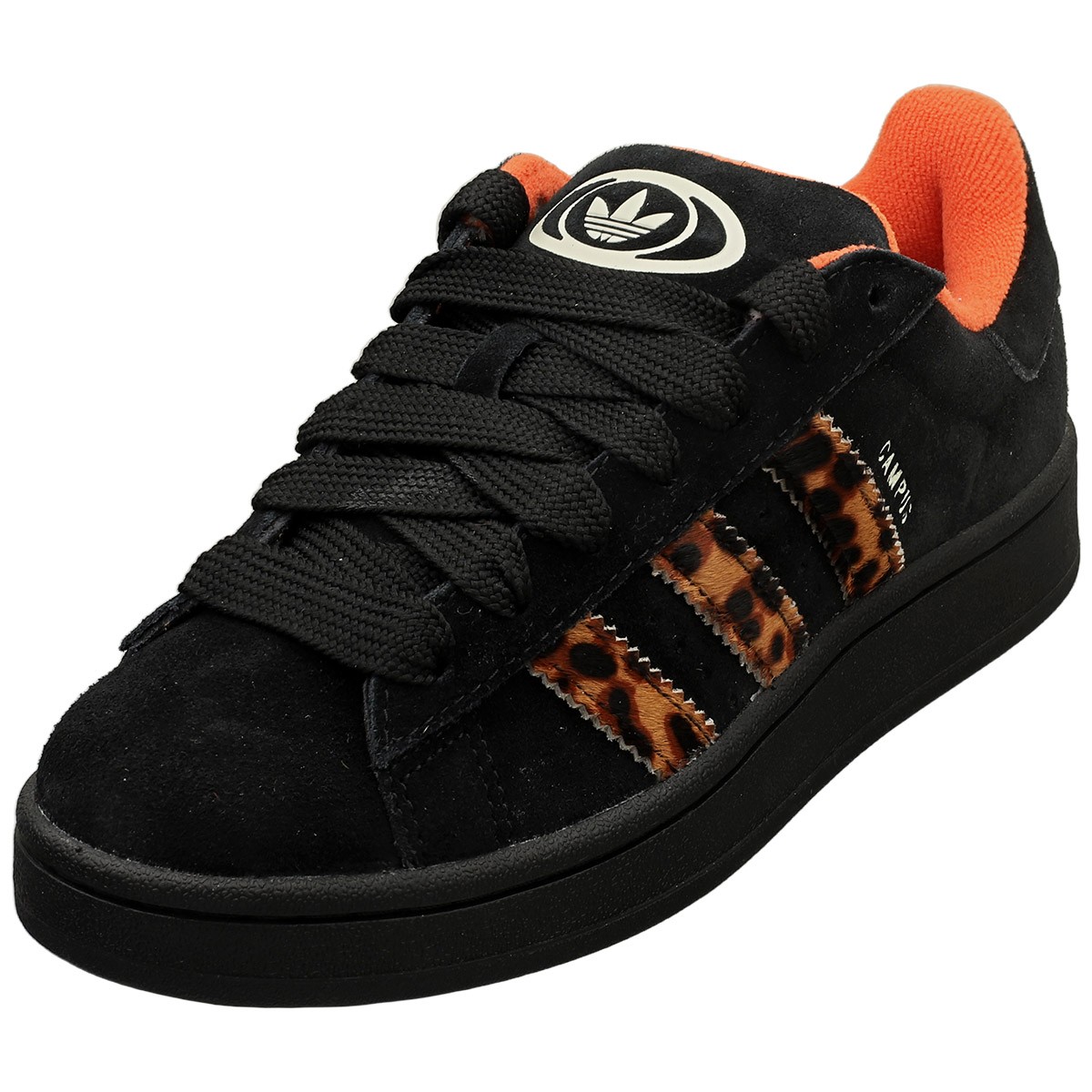 Zapatillas Adidas Campus 00s Negro Naranja Mujer