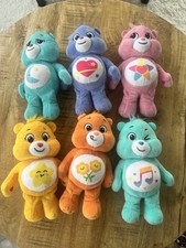 Lot of 6 Care Bears Plush 9" Stuffed Animals Friend Daydream Heartsong Bears