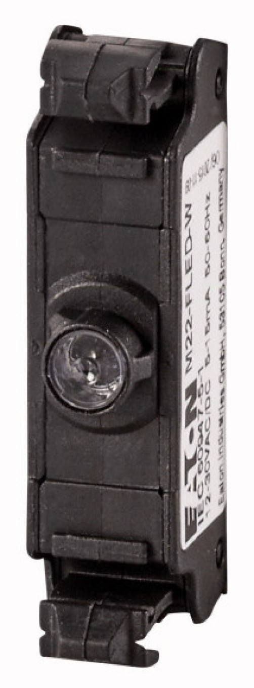 LED Socket Flat Blue 12-30V AC/DC M22-FLED-B 180796