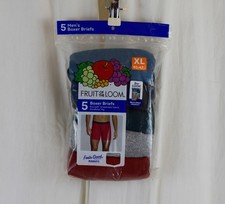 Fruit of the Loom Mens 5 PACK Coolzone Boxer Briefs Assorted Colors Size XL