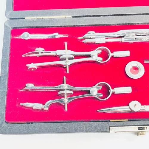 Set disegno meccanico vintage 10 pezzi Sans & Streiffe Giappone libretto cura uso - Foto 5 di 14
