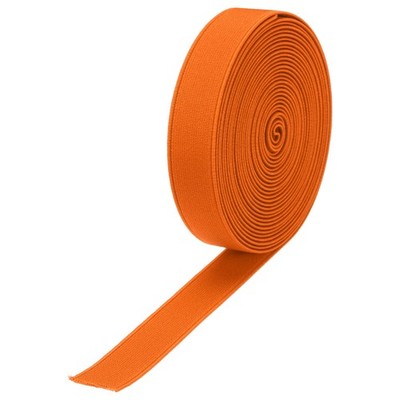 Elastikbänder zum Nähen 2cm 5 Yard/15ft Orange Strickelastikrolle