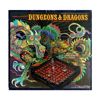 TSR Boardgame Dungeons & Dragons Computer Labyrinth Game No Box EX