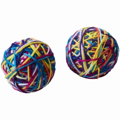 Nähen-viel Garn Ball Katzenspielzeug, 2,5 Zoll, 2 Stück - 52157