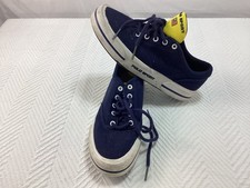 Polo Sport Sneakers Womens 7 Blue Vintage Canvas Lace Ups Ralph Lauren 90s